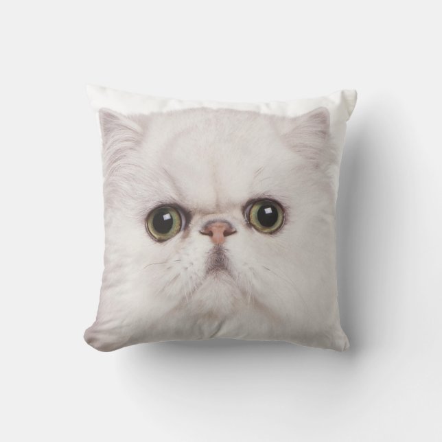 PERSIAN CAT FACE FOCUS OUTDOOR CUSHION (Front)