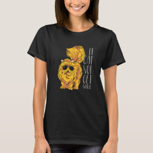 Persian Cat It Can Not Get Worse Funny Idea T-Shirt
