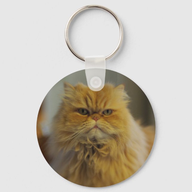Persian Cat Keychain (Front)