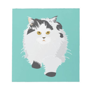 Persian Cat Kitty Notepad