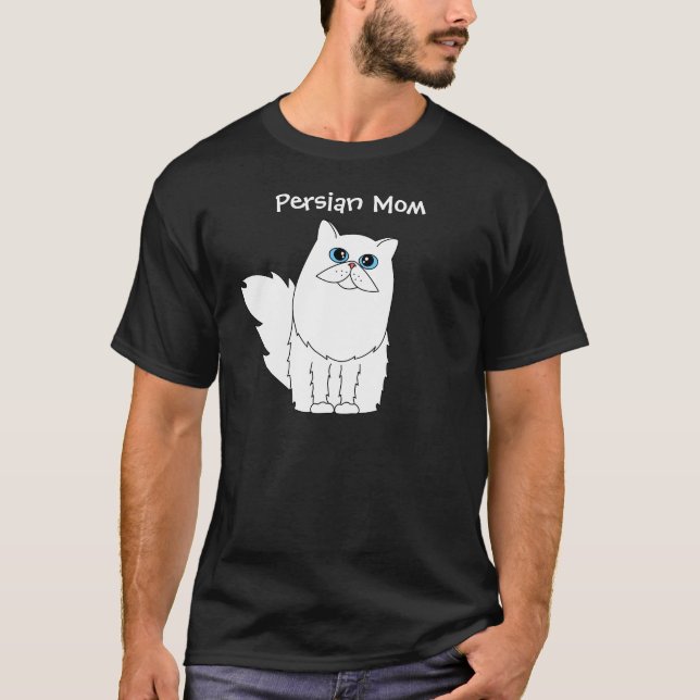 Persian Cat Mum T-Shirt (Front)