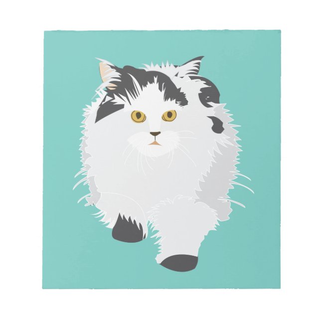 Persian Cat  Notepad (Front)