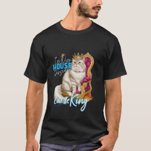 Persian Cat Owner IN THIS HOUSE THE PERSIAN CAT T-Shirt