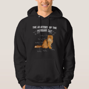 Persian cat Persian cats anatomy Hoodie