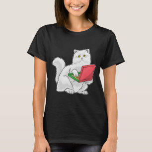 Persian cat Pizza T-Shirt
