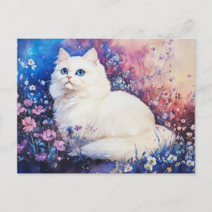 Persian Cat - Postcard