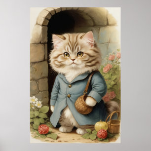 Persian Cat Poster
