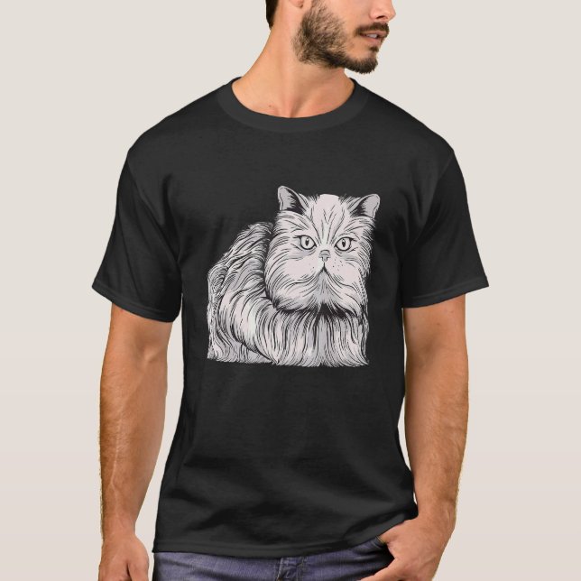 Persian Cat T-Shirt (Front)