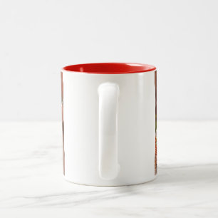Persian cat Two-Tone coffee mug