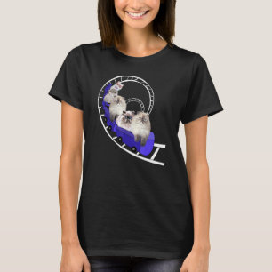 Persian Cats Cat Roller Coaster Womens T-Shirt