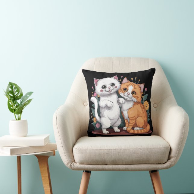 Persian Cats Cushion (Chair)