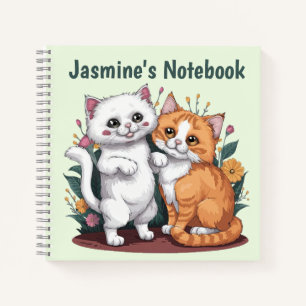 Persian Cats Personalised Notebook