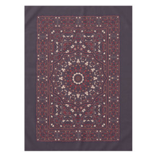 Persian coloured carpet tablecloth