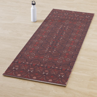 Persian coloured carpet yoga mat