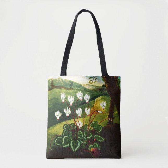 Persian Cyclamen Tote Bag (Front)