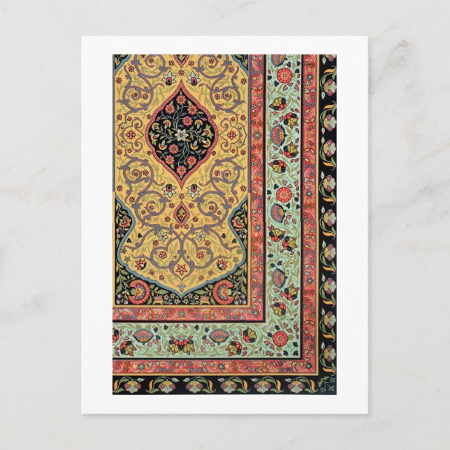 Persian Decoration, plate XXV from 'Polychrome Orn Postcard (Front)