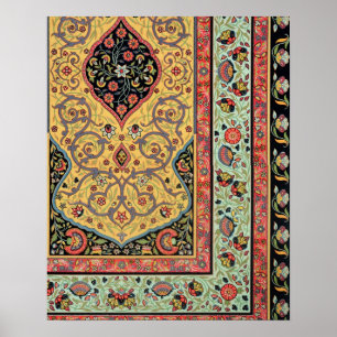 Persian Decoration, plate XXV from 'Polychrome Orn Poster