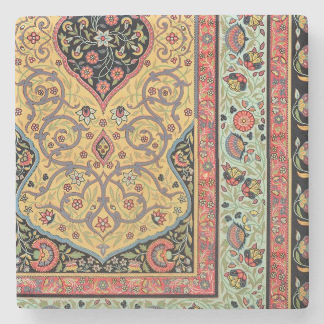 Persian Decoration, plate XXV from 'Polychrome Orn Stone Coaster (Front)