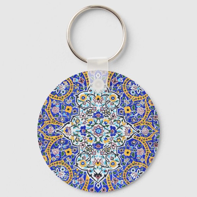 Persian design  key ring (Front)