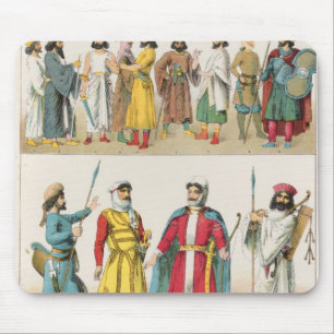 Persian Dress, from 'Trachten der Voelker', 1864 Mouse Pad