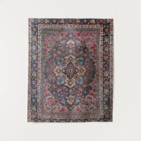 Persian Dusty Blue Pink Brown 