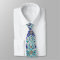 Persian elaborate tiled mural design tie