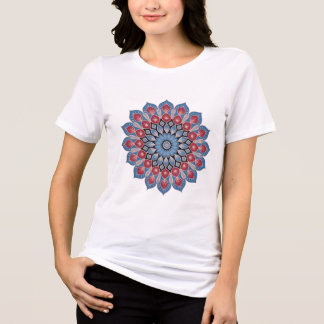Persian Enamel Art (Minakari) -T-shert Tri-Blend Shirt