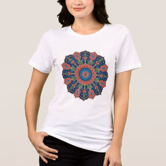 Persian Enamel Art (Minakari) T-Shirt Tri-Blend Shirt