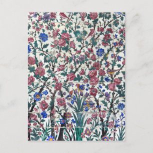 Persian floral design postcard
