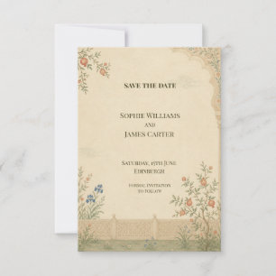 Persian Garden Cypress Wedding Save the Date