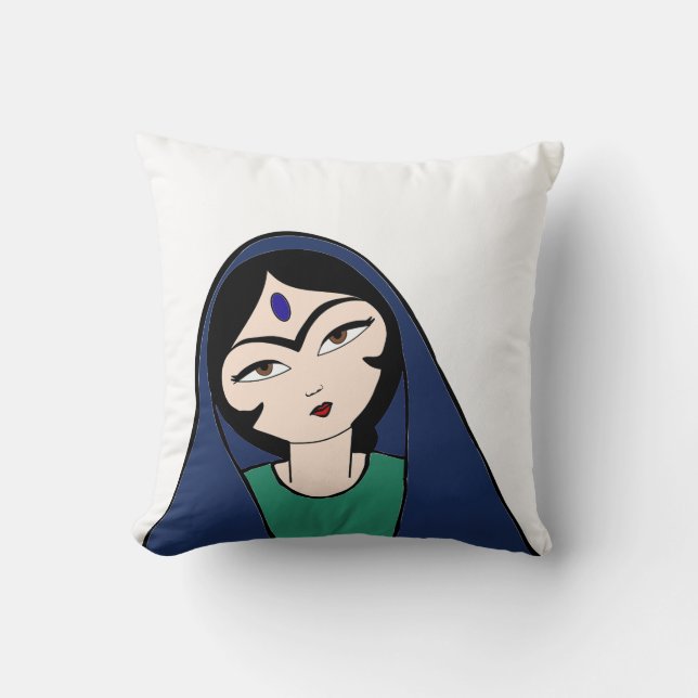 Persian girl - Persian (iran) design Cushion (Front)