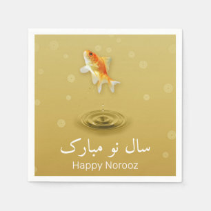 Persian Happy New Year Norooz Fish Napkin