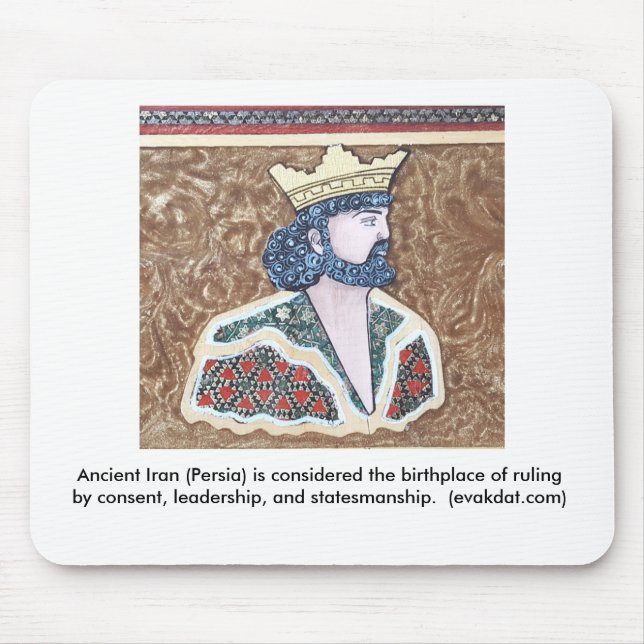 Persian king mousepad Version 1 (Front)