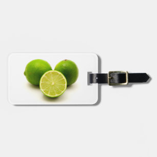 Persian lime luggage tag