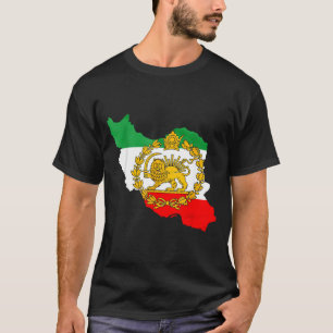 Persian lion, iran map, iranian flag, lion & T-Shirt