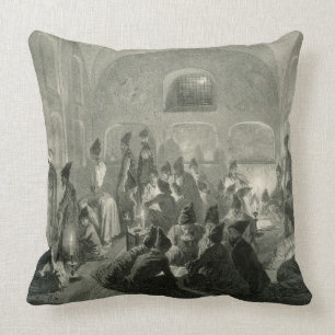 Persian Mosque at Yerevan, Armenia, a Night During Cushion