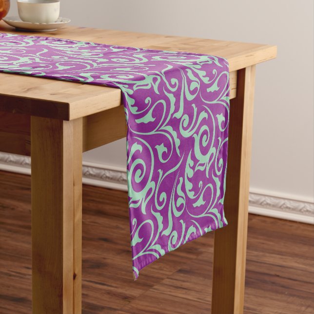 Persian Motifs Inspiration 14 Short Table Runner (In Situ)