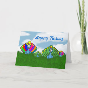 Persian New Year Happy Norooz سال نو مبارک Holiday Card