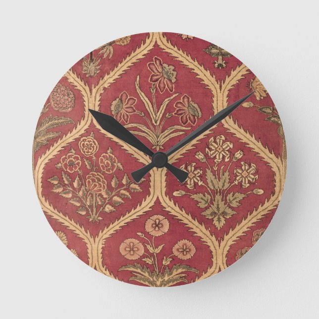 Persian or Turkish carpet, 16th/17th century (wool Round Clock (Front)