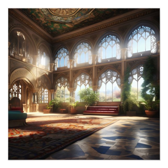 Persian Palace Photo Print (Front)