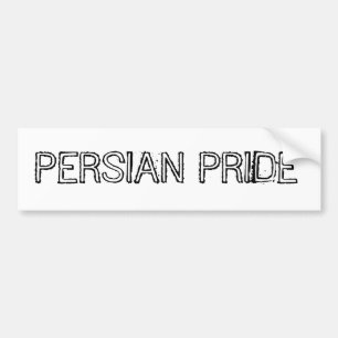 PERSIAN PRIDE BUMPER STICKER