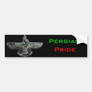 Persian Pride Farvahar Bumper Sticker