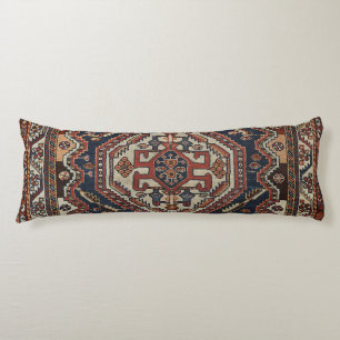 Persian Qashqai Aztec Royal Blue Red Body Cushion