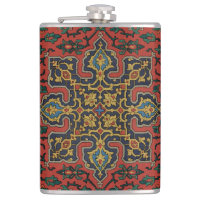 Persian Rug Carpet Red Blue Classic