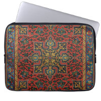Persian Rug Carpet Red Blue Classic