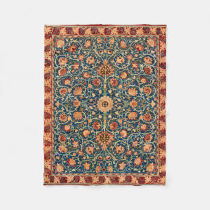 Persian Rug Design Fleece Blanket