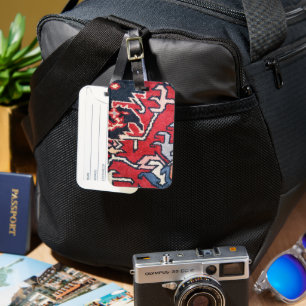 Persian Rug Photo Luggage Tag