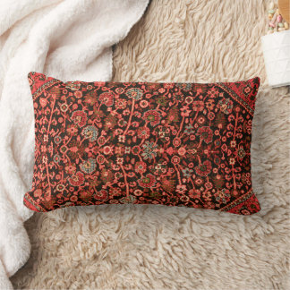 Persian Silk Rug Print  Lumbar Cushion
