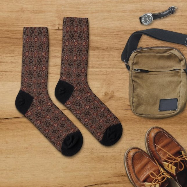 Persian sunniest framed ethnic pattern socks (Creator Uploaded)