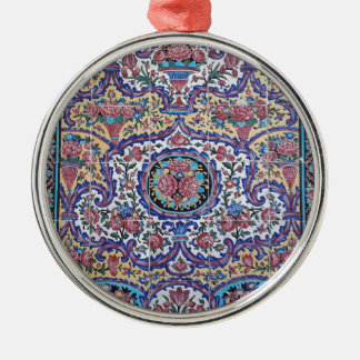 Persian Tiles Metal Ornament